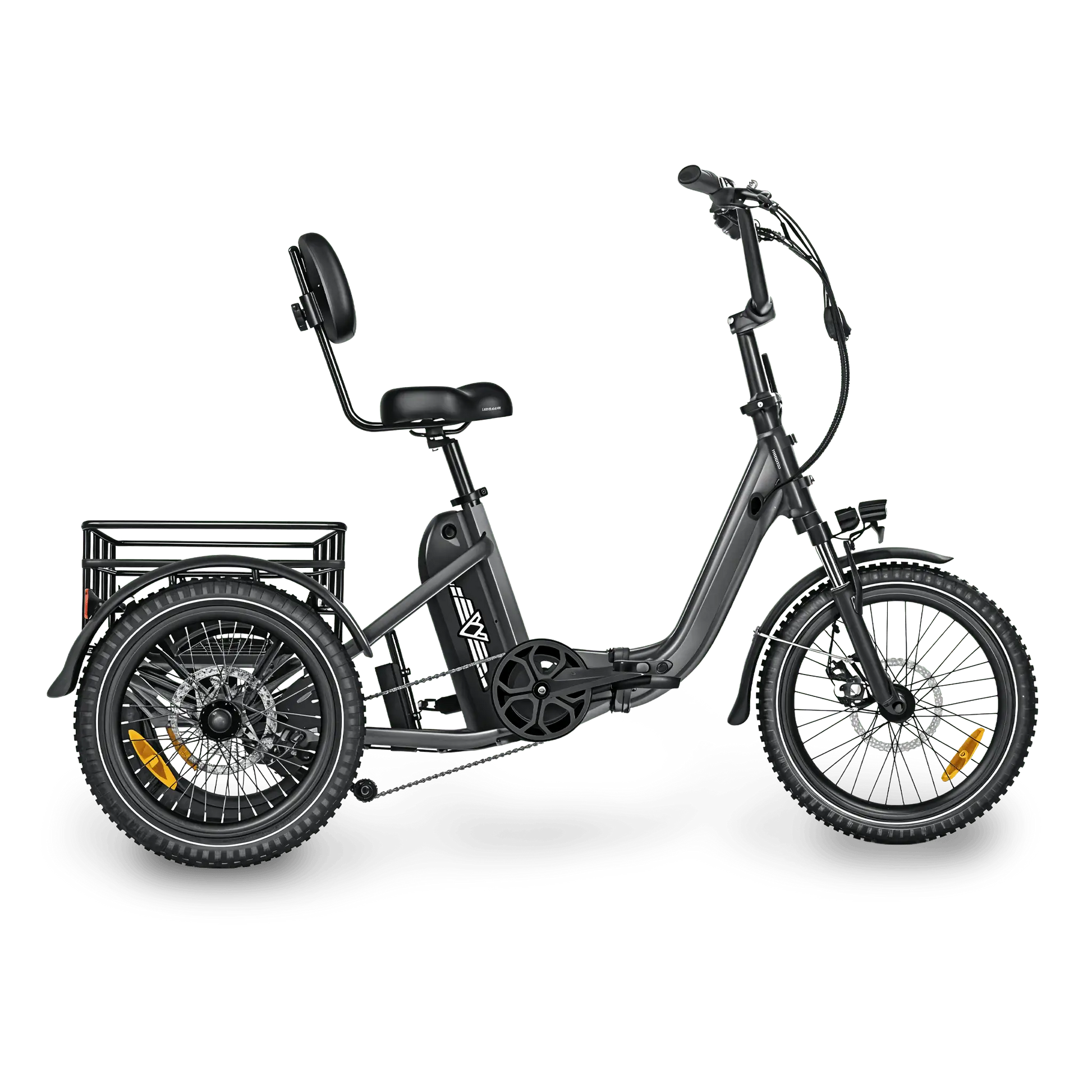 3 wheel cargo bicycle The Sleigh Jr Electric Cargo Trike