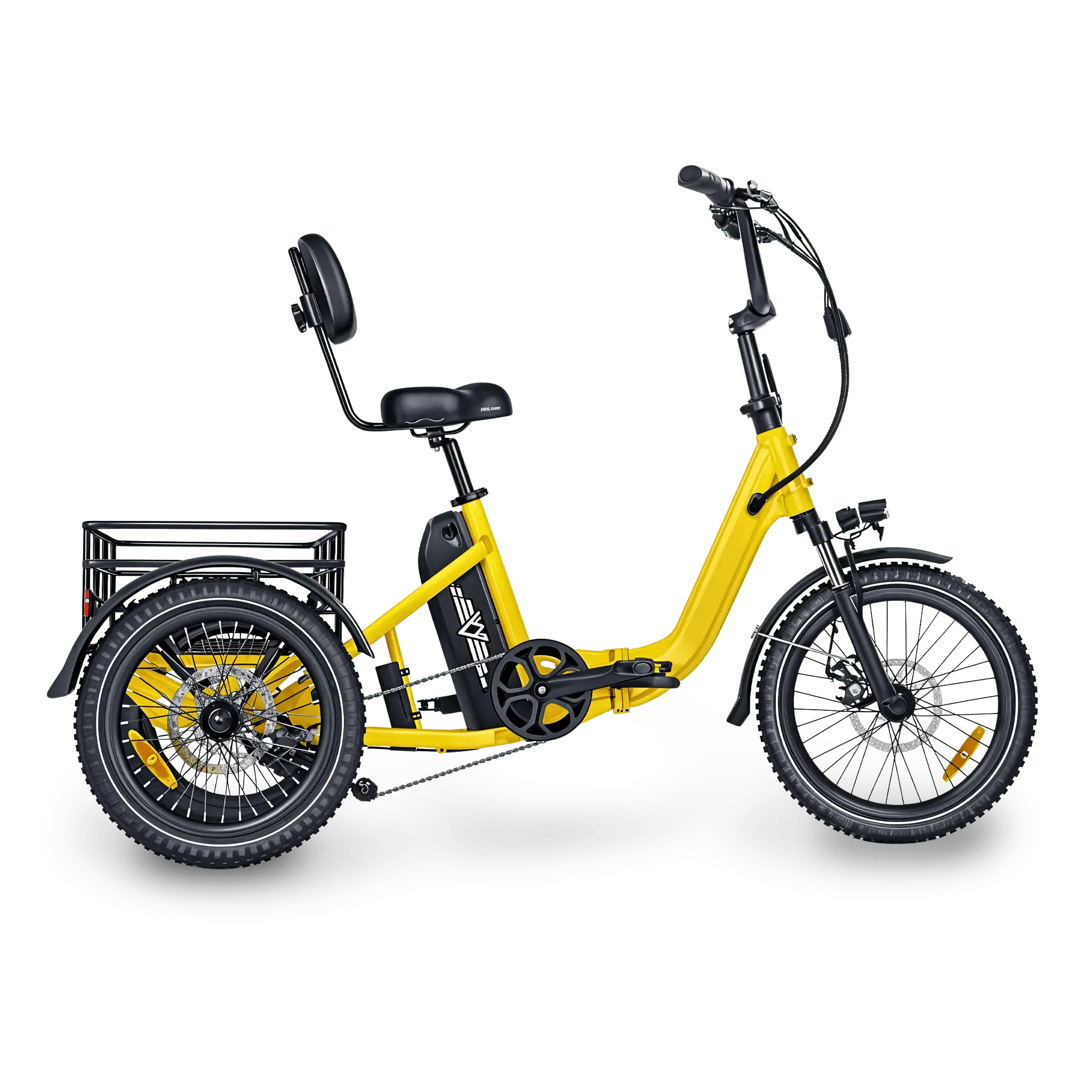 electric three-wheel bicycles The Sleigh Jr Electric Cargo Trike